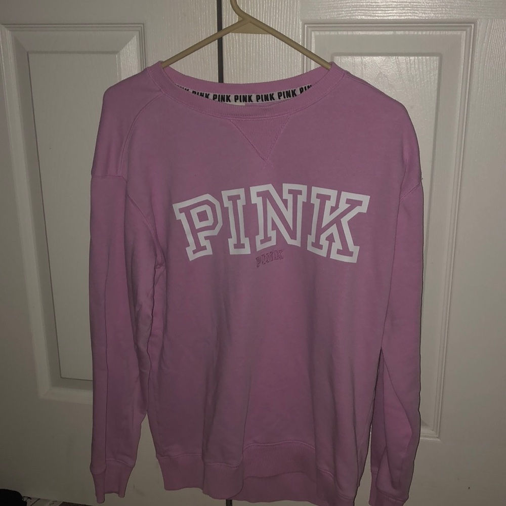 Pink crewneck